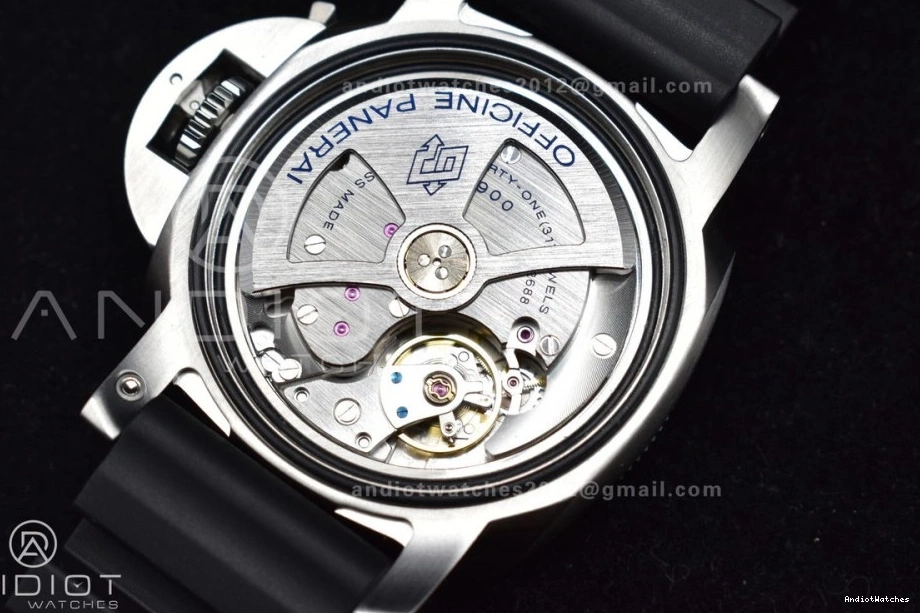 MultiPurpose Black Strap SBF Black 1:1 PAM683 Rubber Edition Dial XXXIV Y on Best 459 0505
